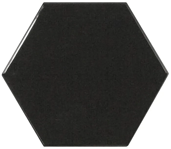 Напольная Scale Hexagon Black 10.7x12.4